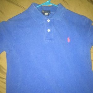 Blue polo